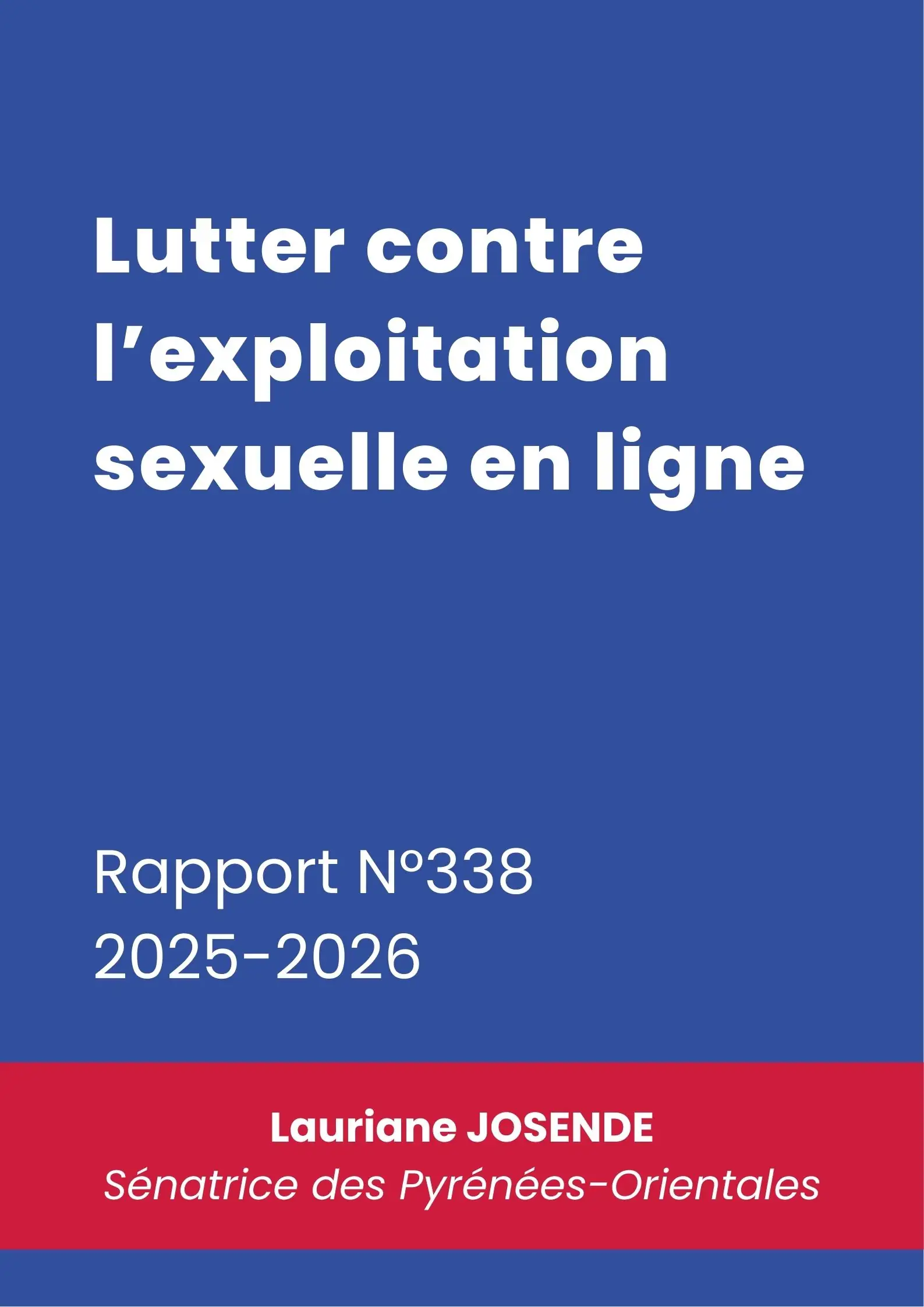 Rapport Justice